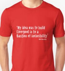 Bill Shankly - Bastion of Invincibility (Dark Tees) Unisex T-Shirt