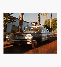Patrol Car Photographic Print