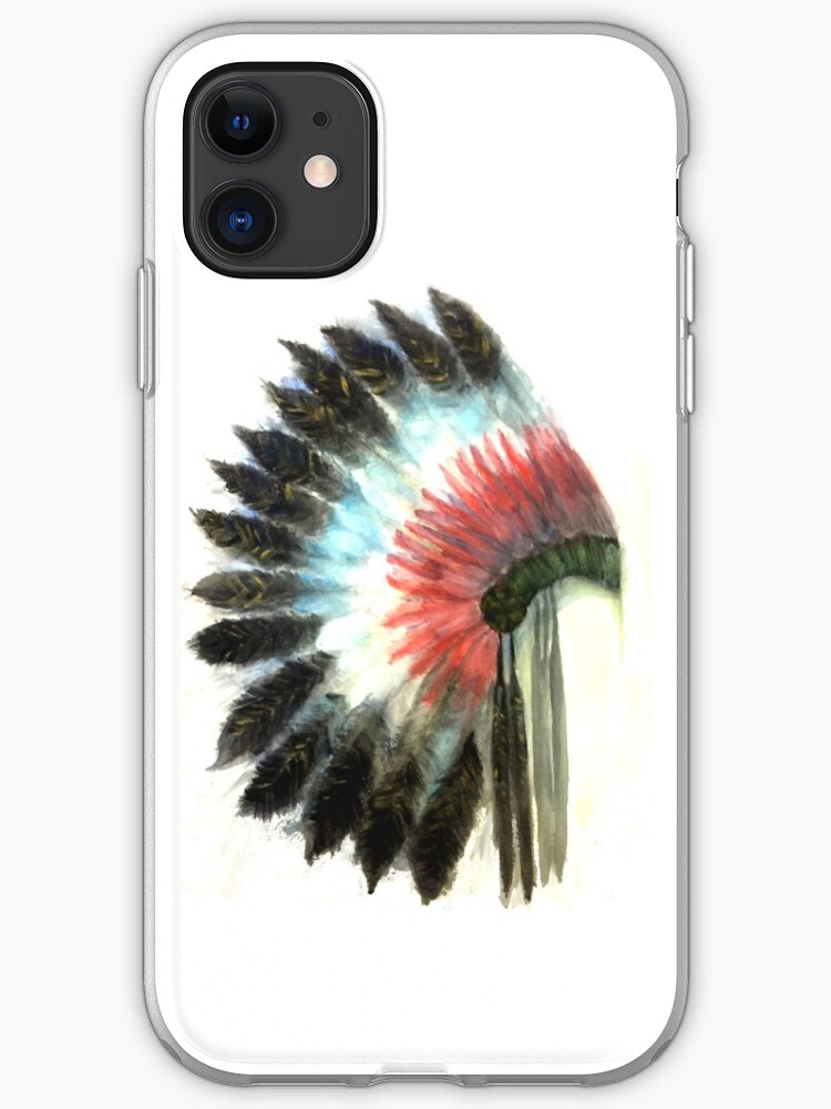 Native Headdress iPhone 11 case Native Headdress iPhone 11 case