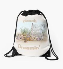 Beach Dreams Drawstring Bag