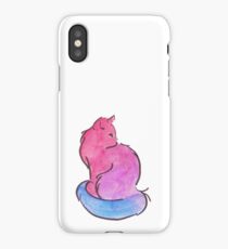 Purple Kitty iPhone Case