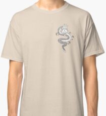Black and white dragon design Classic T-Shirt