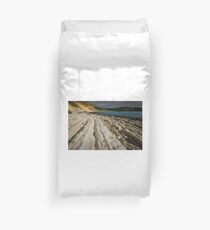 Lulworth Cove Dorset Duvet Cover