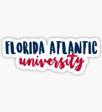 Florida Atlantic University Sticker