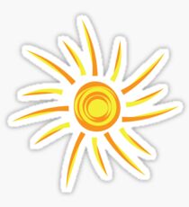 Sun Outline Sticker