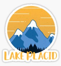 Lake Placid Wanderberge Sticker