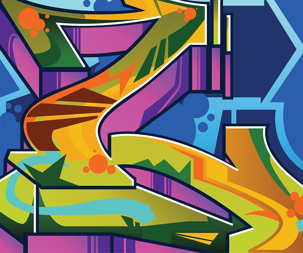 "Graffiti Letter L" by bluemos Redbubble