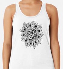Boho Chic Blume Racerback Tank Top