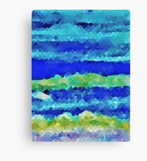 Undertow Abstract Canvas Print