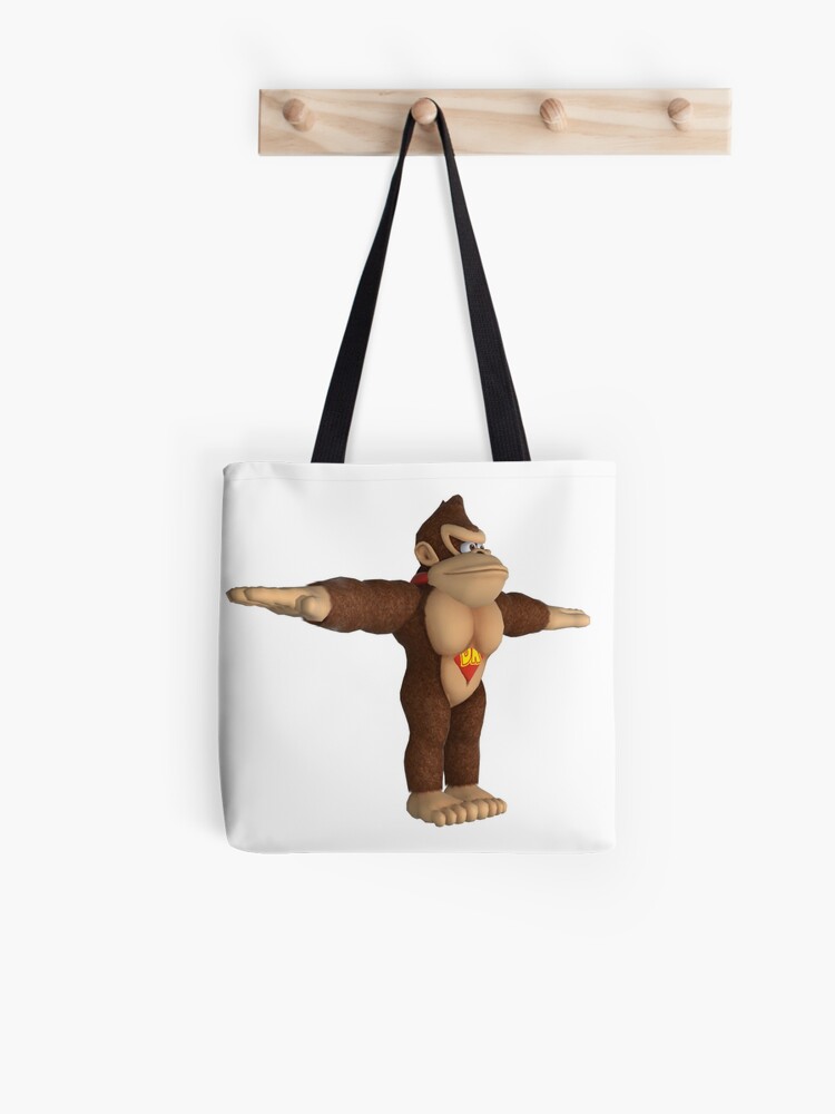 T Pose Donkey Kong Tote Bag - 