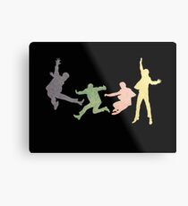 Beatles Multi Media Print Metal Print