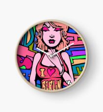 I love Berlin - pop Clock