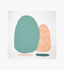 Prickly Pear Mint and Peach Scarf