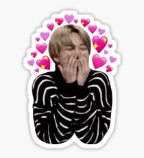Jimin loves it Sticker