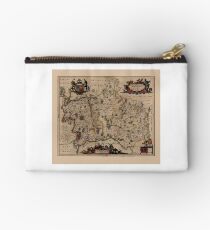 Map Of Middlesex 1646 Studio Pouch