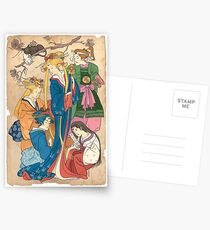 Sailor Moon Ukiyo E Postcards