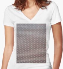 New York, Manhattan, downtown, #NewYork, #Manhattan, #downtown  Women's Fitted V-Neck T-Shirt