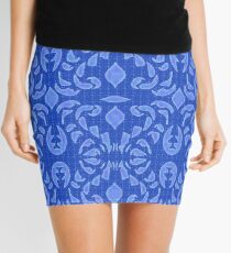 Nautic-Isle-Blueberry Mini Skirt