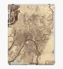 Map Of Moscow 1739 iPad Case/Skin