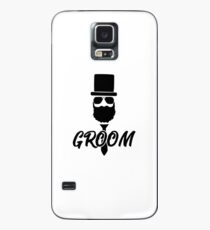 Groom Bachelor Party Design Shirt Case/Skin for Samsung Galaxy