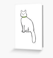 Mimi the Cat Greeting Card