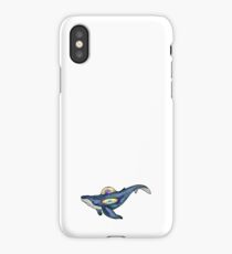Space whale iPhone Case
