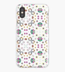 colorful lovely things decorative seamless repeat pattern iPhone Case