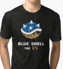 Blue Shell the 1% Tri-blend T-Shirt