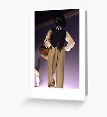 Annie Hall Costume Greeting Card