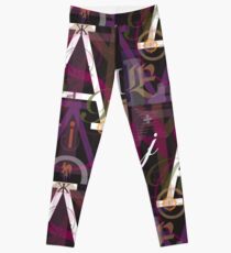 Alphabet Typography Leggings