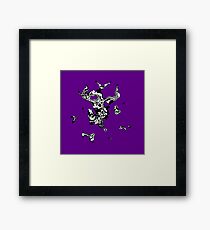 Just a Spill Framed Print