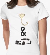 Post Malone Beerbongs and Bentleys Hip-Hop Women's Fitted T-Shirt