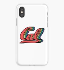Retro Cal Rainbow iPhone Case