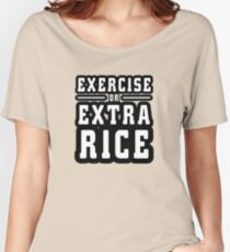 Extra Rice Light Women's Relaxed Fit T-Shirt