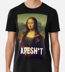 APESHIT - MONA LISA Men's Premium T-Shirt