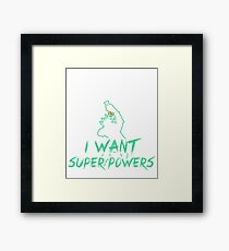 27 FORGET LAB SAFETY Framed Print