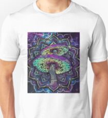 Trippy Shroom Art Unisex T-Shirt