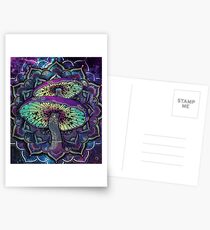 Trippy Shroom Art Postcards