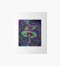 Trippy Shroom Art Art Board