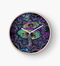 Trippy Shroom Art Clock