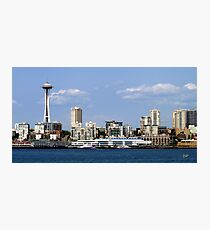 Seattle Skyline Eleven Photographic Print