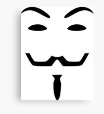 V for vendetta Canvas Print