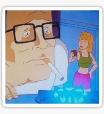 Hank Hill Sticker