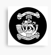 Rhodesian Light Infantry Roundel Canvas Print
