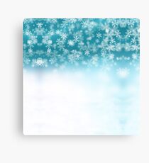 Falling Snowflakes ❄️❄️ Canvas Print