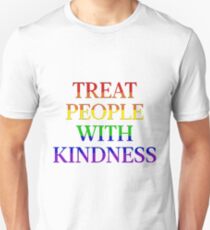 TREAT PEOPLE WITH KINDNESS - PRIDE Unisex T-Shirt