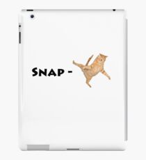 Snap Chat Cat iPad Case/Skin