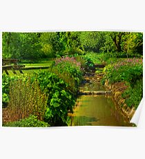 Garden Stream Poster