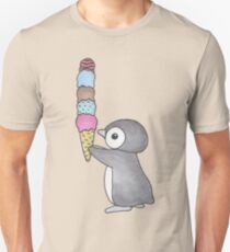 Ice Cream Penguin Unisex T-Shirt