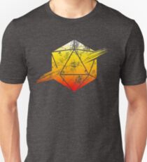 d20 Tequila Sunrise Unisex T-Shirt